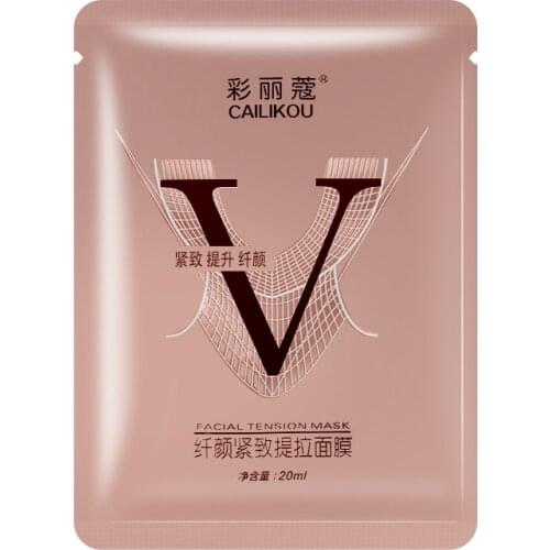 V-shaped Facial Mask Chin Check Neck Lift Peel-off Mask Slimming Bandage Anti Wrinkle Beauty Skin Care Tools Cosmetics TSLM1