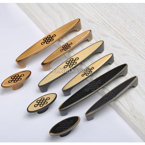 Vintage 10PCS European Kitchen Cabinet Door Handles Cupboard Wardrobe Drawer Cabinet Pulls Handles and Knobs Furniture Hardware