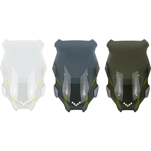 Motorcycle Front Windshield Wind Deflector Parts For Honda ADV150 2019-2020 Clear Smoke