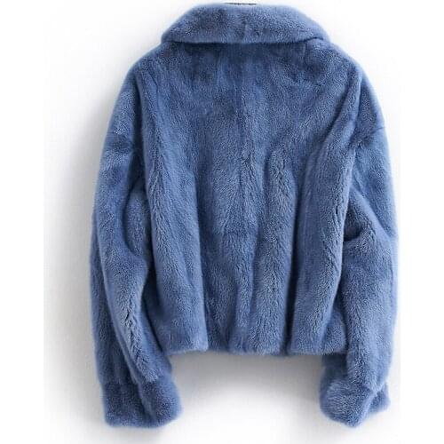 Fur Mink Real Coat Female Luxury Natural Fur Jackets Winter Jacket Women Clothes 2020 Short Warm Coat Chaqueta Mujer MY