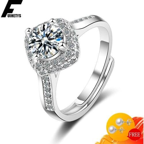 Bali Jelry Trendy Charm Ring for Women Silver 925 Jewelry Accessories Zircon Gemstone Open Ring Wedding Engagement Drop shipping