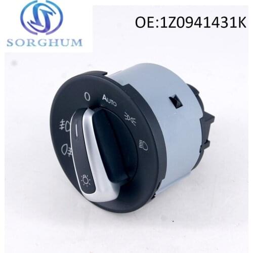 1Z0941431K New Headlight Fog Light Power Auto Switch For Skoda Octavia 2004-2013