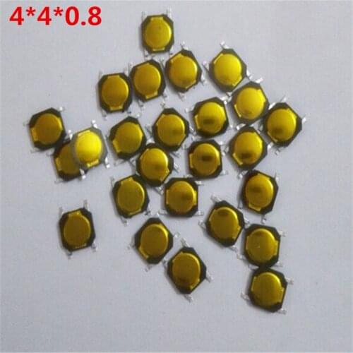 500Pcs 4*4*0.8MM Button Switch Tactile Push Button Car Key Switch Button For Suzuki Swift Remote Key M143