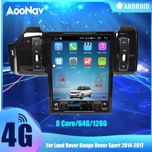 15.1 Inch 128G Car Radio audio For Land Rover Range Rover Sport 2014 2015 2016 2017 Touch Screen Car Multimedia Player Autoradio