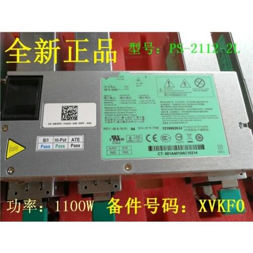For DELL C6100 C5110 6105 power supply PS-2112-2L XVKF0 1100W