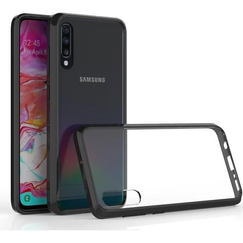 For Galaxy A70 Case Cover for Samsung Galaxy A70 Soft Silicone Bumper Shockproof Hard Clear Phone Case