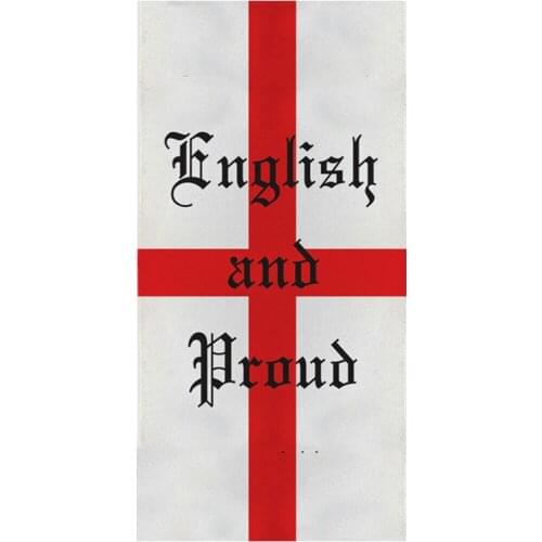 New English And Proud Design Tea Kitchen Towel Cool St Georges Day England Flag Beach Swimming Towels for Bath Surfing Gifts