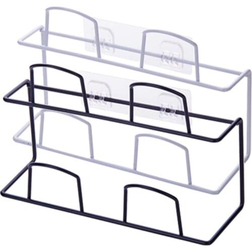 2pcs new creative home shoe storage rack home wall-mounted shoe rack slippers shelf