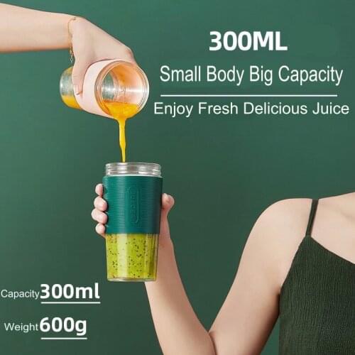 Mini Juicing Bottle Cup Blend Portable for Travel Pocket Blender Fruits Juicer Milkshake Nutrious Drinks Healthy Home Made