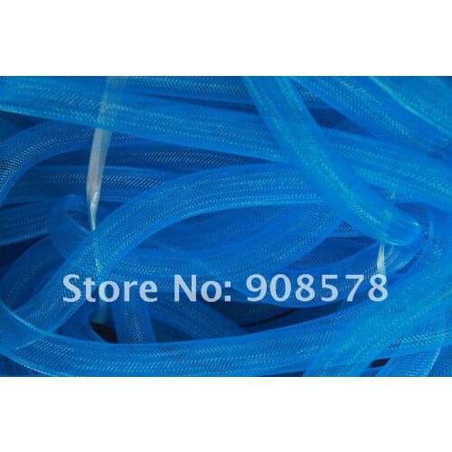 Blue 16mm Tubular Crin - Large - diameter used to make cyberlox hair extensions 60yard
