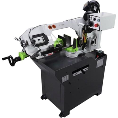 Metal Cutting Machine Steel Joinery Micro Band Saw Machine Multi-function Small Sawing Machine Pipe Cutting Tools Angle Cutter