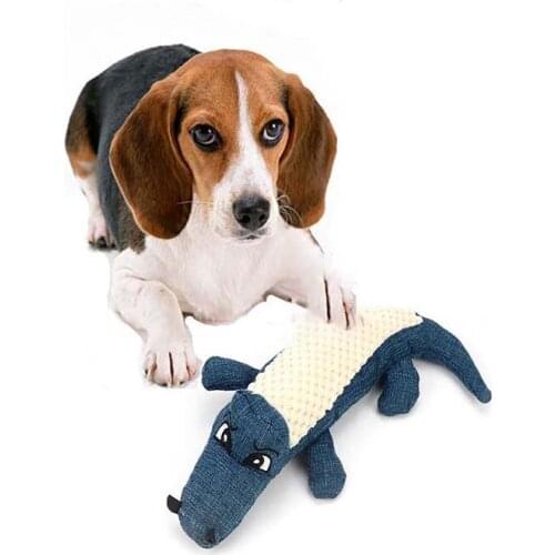 Pet supplies Vocal toys funny dog training Cotton and linen chihuahua Simulation animal for crocodile cats chew funny toy dogs