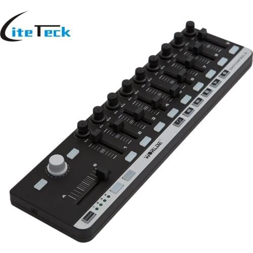 High Quality Mini USB 9 Portable MIDI Slim-Line Controller 4 Programmable Memory Banks with USB Cable