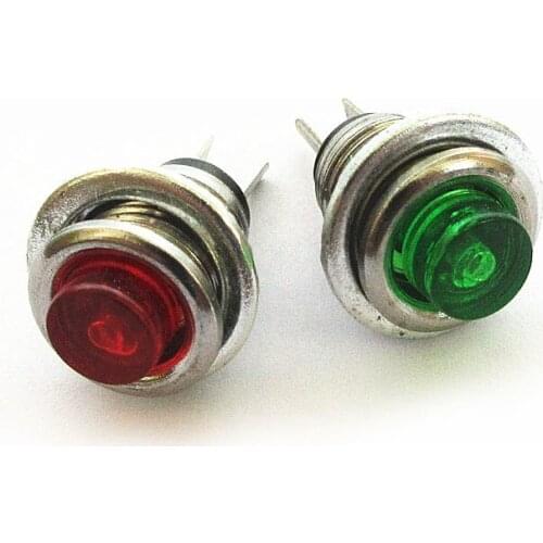 20PCS HOT NEW Micro power switch automatic reset switch circular button 8mm 2PIN DS-101
