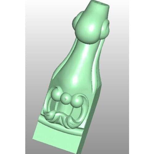 3D model STL format file for cnc router engraving furniture sofa cabinet chair leg pattern Artcam 712