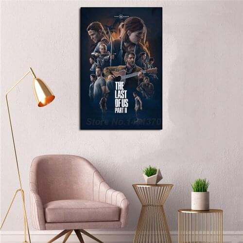 The Last Of Us Abstract Canvas Movie Poster Office Art Painting All Picture Print Living Room Bedroom Study Dorm Decoration
