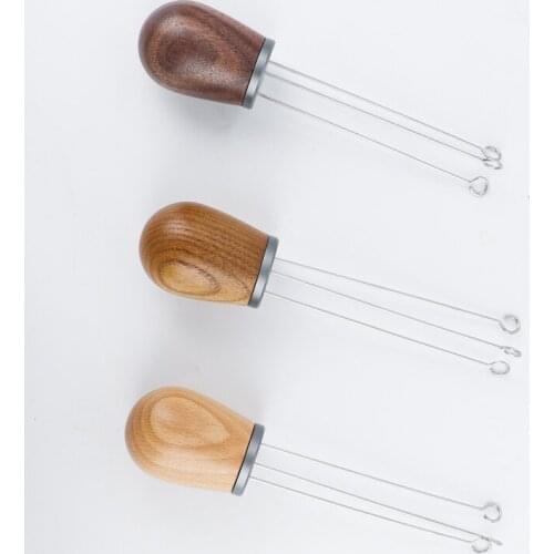 Powder machine Stainless steel espresso machine auxiliary magic device coffee powder agglomerated cloth powder needle coffee nee