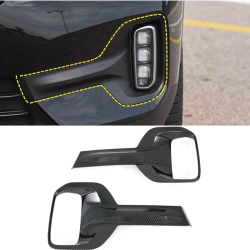 Auto Replacement Parts For Kia Seltos 2019 2020 KX3 Front & Rear Fog Lights Frame Cover Trim Chromium Styling Car Accessories