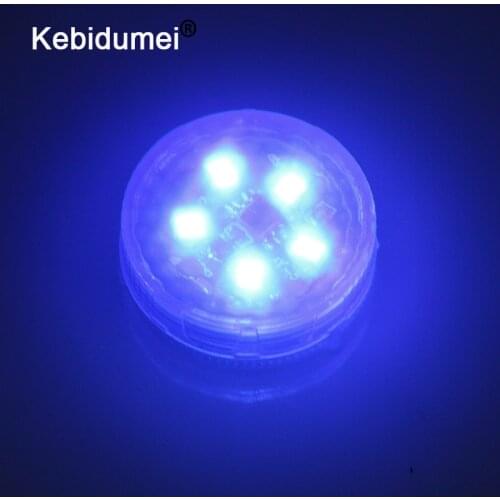 Kebidumei 1PC 5 LEDs Flash Lamp Safety Indication Wireless Anti-Collision signal light parking lamps Car Openning Door Warning
