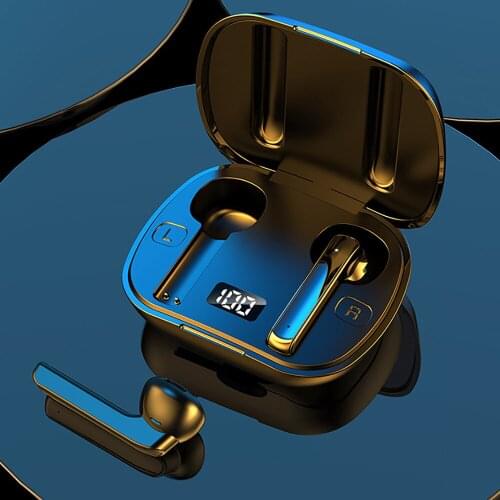 Wireless Digital Display Bluetooth 5.0 In-Ear Stereo Hifi Earphones TWS Touch Control Earbuds for Iphone Xiaomi Huawei Samsung