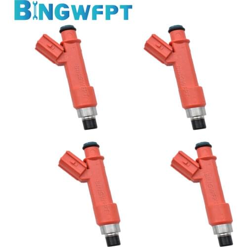4pcs/set 100187F90 1ZZFE 2ZZGE Fuel Injector Nozzle For Toyota 1.8L Lotus Exige Celica 1001-87F90