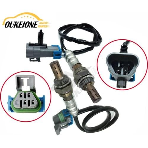 O2 Oxygen Sensor Front Rear for 2007 2008 2009 2010 Chevrolet Colorado GMC Canyon Isuzu i-290 Hummer H3 234-4294 234-4331 Lambda