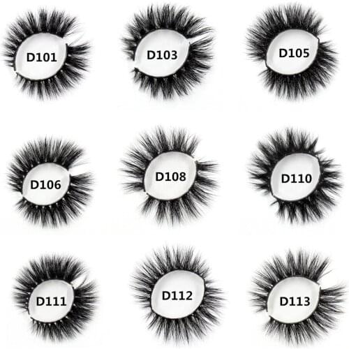 SOQOZ Eyelashes 3D Mink Eyelashes Volume Lashes Cruelty Free Mink False Eyelashes Ultra-long Naturally Fuller Lash D111