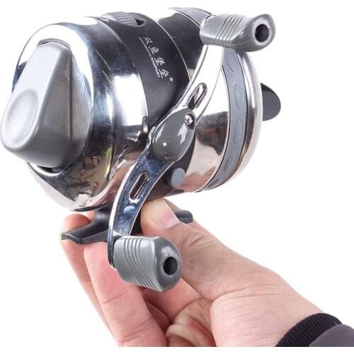 New Large Shooting Fish Wheel Metal Stainless Steel Double Fish Fortress BL40 Left And Right Hand Interchangeable Fishing Wheel
