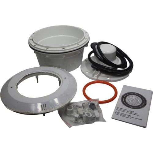 PAR56 Pool Lamp Niche and Housing PVC Material with O-ring for Liner and Concrete Pool