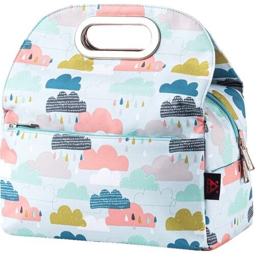 PLAYKING Waterproof Insulation Package Large Thick 2 Layer Thermal Bag Foil Cooler Ice Breast Milk Fresh Bag Picnic Bag 9718