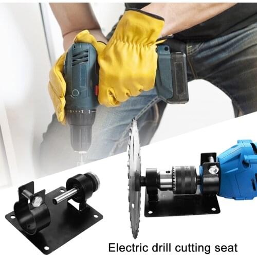 Polishing Grinding Bracket Seat Stand Electric Drill Cutting Seat Stand Bracket Rod Bar Wrench for Polishing/Grinding