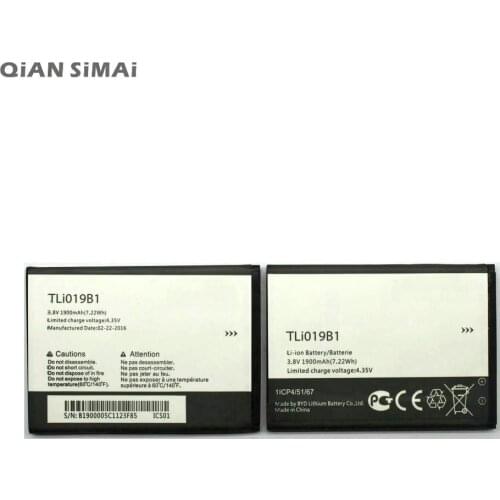QiAN SiMAi 1900mAh Battery TLi019B1 Replacement For Alcatel OT991 991D phone + Tracking Code