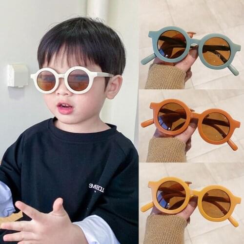 Small Round Kids Sunglasses Fashion Boy Girls Vintage Sun Glasses UV400 Protection Childrens Colors Eyewear Lentes De Sol Gafas