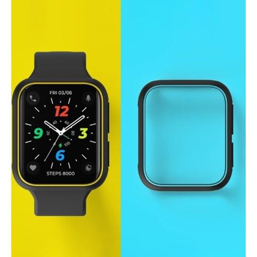 Compatible with Oppo-Watch1/2 Smart Watch Shells Protective Case Soft Durable Housing Protection Shell Shockproof Cover