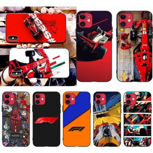 YJZFDYRM Formula 1 F1 Luxury Unique Phone Cover for iPhone 11 pro XS MAX 8 7 6 6S Plus X 5S SE 2020 XR case