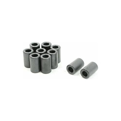 10 Pcs 12x6.5x20mm Toroid Ferrite Cores Dark Gray for Power Transformers