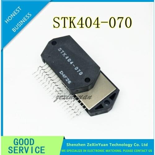 2PCS/LOT STK404-070 STK404 070 STK404 IC HYBRID MOD AUD PWR AMP AB 1CH HYB-10