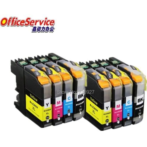 8X LC203 LC201 Compatible ink Cartridge For Brother MFC-J4620DW J480DW J485DW J880DW J885DW J5720DW inkjet printer