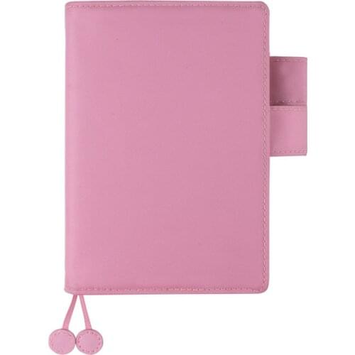 Yiwi A6 Grid Filler Planner Agenda Color Colth Notebook PVC Daily Journal Travel Journal Note Stationery