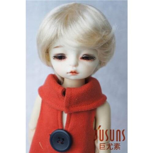 D28053 Tiny doll wigs 3-4inch Enfant Short BJD wigs Synthetic Mohair doll accessories