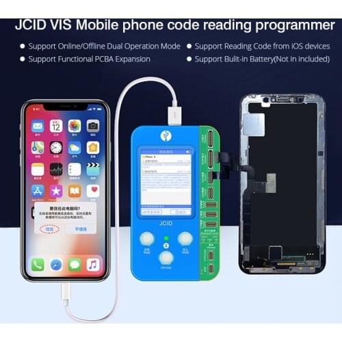 DIYFIX Mobile Phone Chip Photosensitive Programmer Original Color Battery Green Fingerprint Repair Tool For iPhone7-11Pro Max
