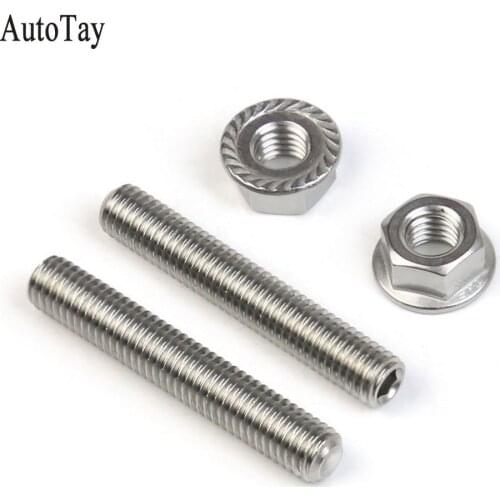 Screw Kit Hand Tool Automotive Exhaust Manifold Screw Cap Bolt Kit for Ford 4.6 / 5.4 Liter V8 Car Accessrios