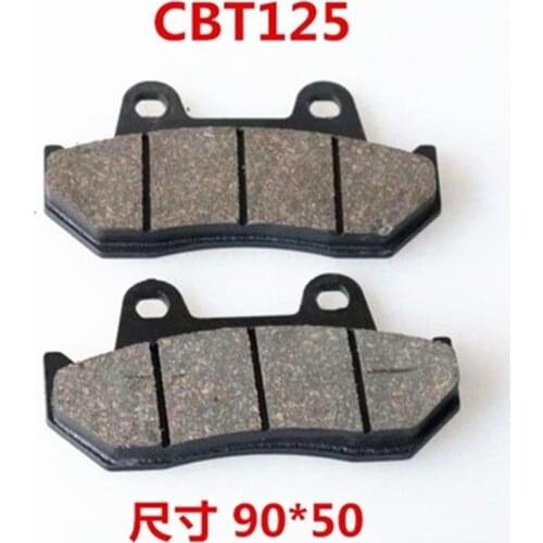 Motorcycle accessories Motorcycle Brake Disks Pads For HONDA CBT125 CBT 125 125CC