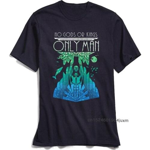 No Gods Or Kings T-shirt Men High Street T Shirts Letter Retro Black Tshirt Adult Custom Tops Tees Cotton Clothes Drop Shipping