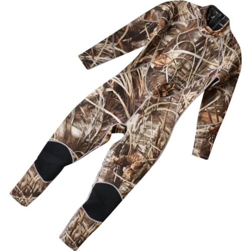 Wetsuit men 3mm long diving suit surf suit snorkeling suit S-XXL Camo 00