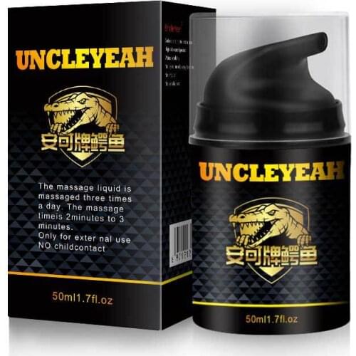 UNCLE YEAH Penis Enlargement Sexual Cream Men Penis Enlargement Cream Male Big Dick Enhancer Increase Massage Essential Oil Gel