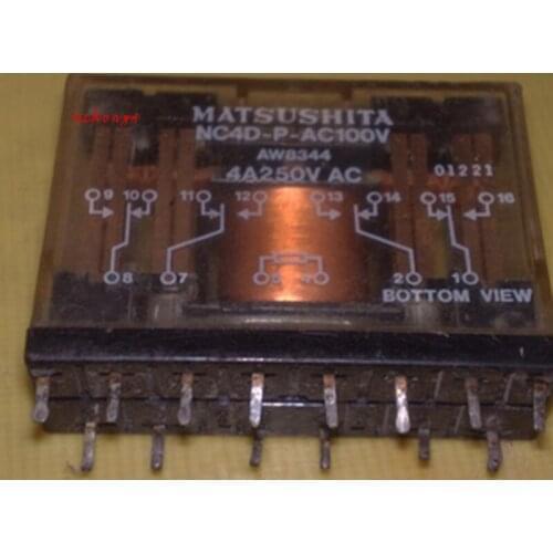 NC4D-P-AC100V relay