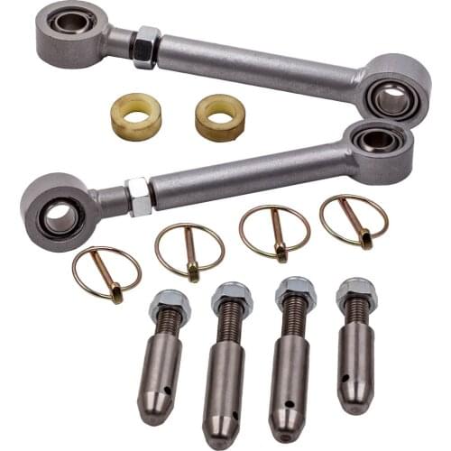 Front Extended Sway Bar Swaybar Quick End Link For Jeep Wrangler Jk 2007-2017