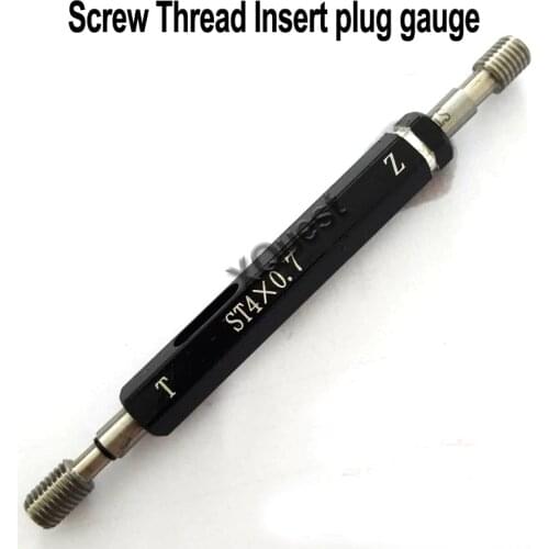ST Screw Thread Insert Plug Gauge ST2 ST2.5 ST3 ST4 ST5 ST6 ST8 Right Hand thread insert Gage ST10 ST12 ST14