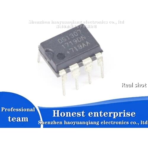 1PCS In-line DS1307 clock circuit/timing-real-time clock serial port 64X8 DIP-8